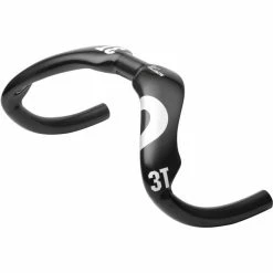 3T - Scatto Ltd Track Styr -Cockpit butik 3T Scatto Ltd Track Handlebar Drop Handlebars Black Silver 3T3003AIBG38H35 3