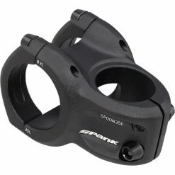 Spank Spoon 350 Stem 15 Spank Spoon 350 Stem -Cockpit butik 4710155968136 Spoon 350 stem 35mm Black Back Angle