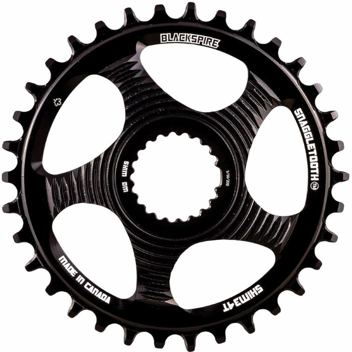 Blackspire Snaggletooth DM Shimano Chainring 8 Blackspire Snaggletooth DM Shimano Chainring - Billede 6