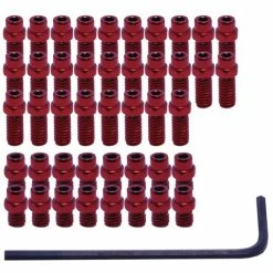 DMR Flip Pin Set For Vault Pedals 8 DMR Flip Pin Set For Vault Pedals -Cockpit butik DMR Flip Pin Set for Vault Pedals Internal Red NotSet DMR PIN VAULT R
