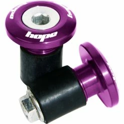 Hope Grip Doctor Barend Propper -Cockpit butik Hope Grip Doctor Bar End Plugs Bar Ends Purple NotSet GDOCPU