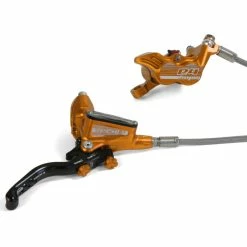 Hope Tech 3 E4 Disc Brake (Without Rotor) -Cockpit butik Hope Tech 3 E4 Brake No Rotor Disc Brake Callipers Orange 2019 T3E4CBFL 0