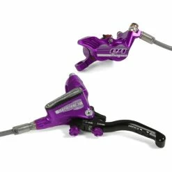 Hope Tech 3 E4 Disc Brake (Without Rotor) -Cockpit butik Hope Tech 3 E4 Brake No Rotor Disc Brake Callipers Purple 2019 T3E4PUBFR