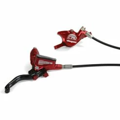 Hope Tech 3 X2 Brake - No Rotor -Cockpit butik Hope Tech 3 X2 Brake No Rotor Disc Brake Callipers Red 2019 T3X2RFL