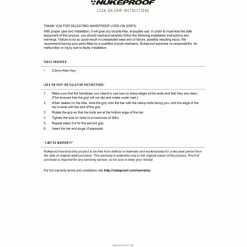 Nukeproof Horizon Race Håndtag 25 Nukeproof Horizon Race Håndtag -Cockpit butik NP Lock on Grip Instructions 2