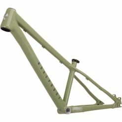 Nukeproof Solum Alloy Frame - Green / Black -Cockpit butik Nukeproof DSolum 260 Alloy Mountain Bike Frame 2022 Artichoke Green 05
