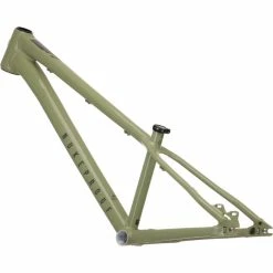 Nukeproof Solum Alloy Frame - Green / Black -Cockpit butik Nukeproof DSolum 260 Alloy Mountain Bike Frame 2022 Artichoke Green 06