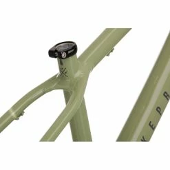Nukeproof Solum Alloy Frame - Green / Black -Cockpit butik Nukeproof DSolum 260 Alloy Mountain Bike Frame 2022 Artichoke Green 12