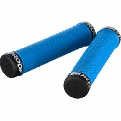Nukeproof Neutron Knurled Lock On Greb -Cockpit butik Nukeproof Neutron Knurled Lock On Grip Bar Grips Blue NotSet 5056097003436 0