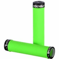 Nukeproof Neutron Knurled Lock On Greb -Cockpit butik Nukeproof Neutron Knurled Lock On Grip Bar Grips Green NotSet 5056097003443 1