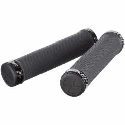 Nukeproof Neutron Knurled Lock On Greb -Cockpit butik Nukeproof Neutron Knurled Lock On Grip Bar Grips Grey NotSet 5056097003450 0