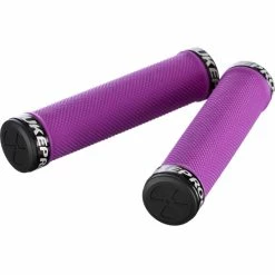 Nukeproof Neutron Knurled Lock On Greb -Cockpit butik Nukeproof Neutron Knurled Lock On Grip Bar Grips Purple NotSet 5056097003467 0