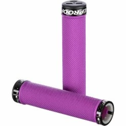 Nukeproof Neutron Knurled Lock On Greb -Cockpit butik Nukeproof Neutron Knurled Lock On Grip Bar Grips Purple NotSet 5056097003467 1