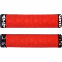Nukeproof Neutron Knurled Lock On Greb -Cockpit butik Nukeproof Neutron Knurled Lock On Grip Bar Grips Red NotSet 5056097003429 2