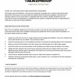 Nukeproof Sam Hill Series Riser-styr -Cockpit butik Nukeproof Sam Hill Series Riser Riser Handlebars Black NotSet 5056097002071 3