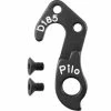 Pilo Engineering - Udskiftning Geararm D185 -Cockpit butik Pilo Engineering Replacement Derailleur Hanger D185 Mech Hangers Black D185
