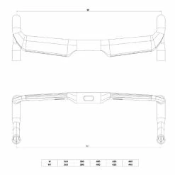 Prime Primavera Aero Carbon Handlebar 25 Prime Primavera Aero Carbon Handlebar -Cockpit butik Prime Primavera Aero Carbon Handlebar Aero Bars Black PPACH38B 9