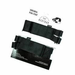 Restrap Horizontal Pedal-stropper -Cockpit butik Restrap Horizontal Pedal Straps Pedal Spares Black RS HRZ STD BLK 2