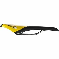 Selle Italia Superflow TDF Saddle -Cockpit butik Selle Italia Superflow TDF Saddle Saddles Black Yellow 041P130IKA001 1