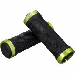 Spank Spoon Grom Greb - Barn -Cockpit butik Spank Spoon Grom Kids Grips Internal Black Green NotSet E05001PBKV71SPK 0