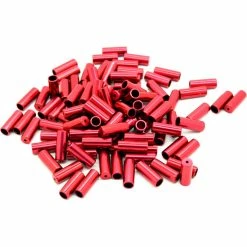 Transfil Trade Pack 5mm Brake Ferrule -Cockpit butik Transfil Trade Pack 5mm Brake Ferrule Brake Cables Spares Red KB61R
