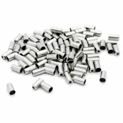 Transfil Trade Pack 5mm Brake Ferrule -Cockpit butik Transfil Trade Pack 5mm Brake Ferrule Brake Cables Spares Silver KB61S