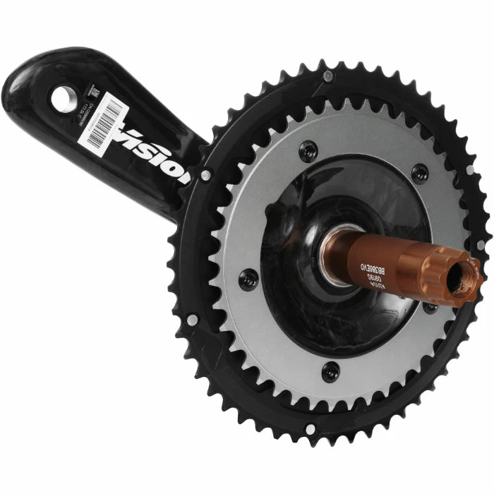 Vision Metron TT 386Evo Double Chainset W/o BB 4 Vision Metron TT 386Evo Double Chainset W/o BB - Billede 2