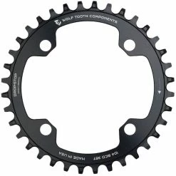 Wolf-tooth Wolf Tooth 104 BCD Chainring -Cockpit butik Wolf Tooth 104 BCD Chainring Chain Rings Black WT10432 0