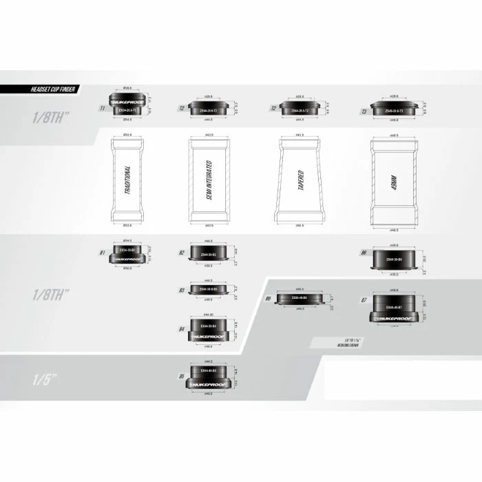 Nukeproof Mix And Match Styrfittingskål (top) 4 Nukeproof Mix And Match Styrfittingskål (top) - Billede 2