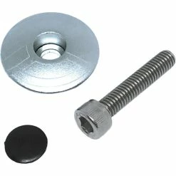 Cinelli Top Cap With Bolt And Plug -Cockpit butik prod178890 Silver NE 01