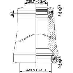 Deda In-5 Int Carbon Headset 5 Deda In-5 Int Carbon Headset -Cockpit butik prod193910 Black NE 02