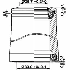 Deda In-4 Int Alloy Headset -Cockpit butik prod193915 Black NE 02